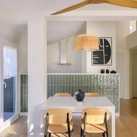Apartment Loft Penthouse On The With 2 Terraces Zarautz