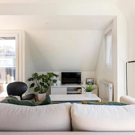 Apartment Loft Penthouse On The With 2 Terraces Zarautz